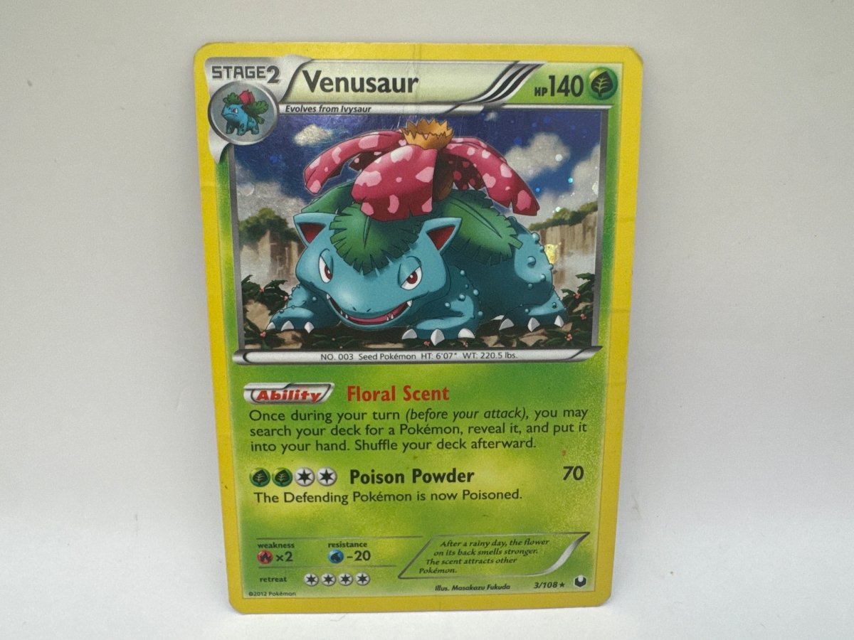 Venusaur 003/108 (Damaged) CL01 Pokemon