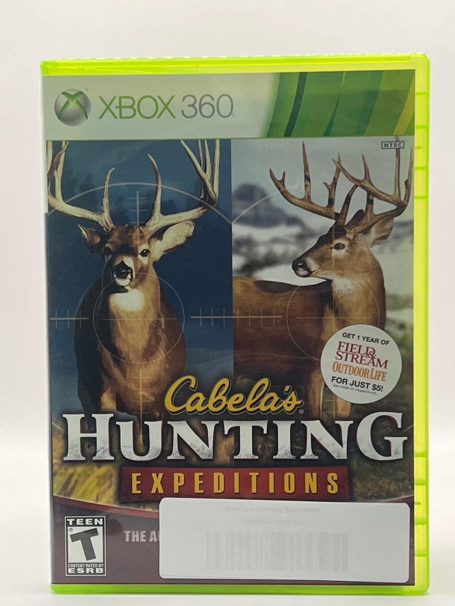 Cabela’s Hunting Expeditions CL01 (CIB) Xbox 360
