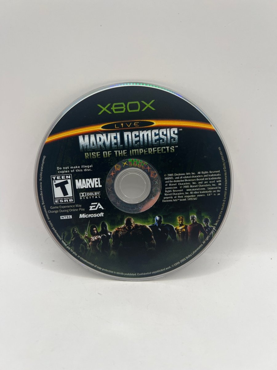 Marvel Nemesis Rise of the Imperfects CL01 (Disc Only) Original Xbox