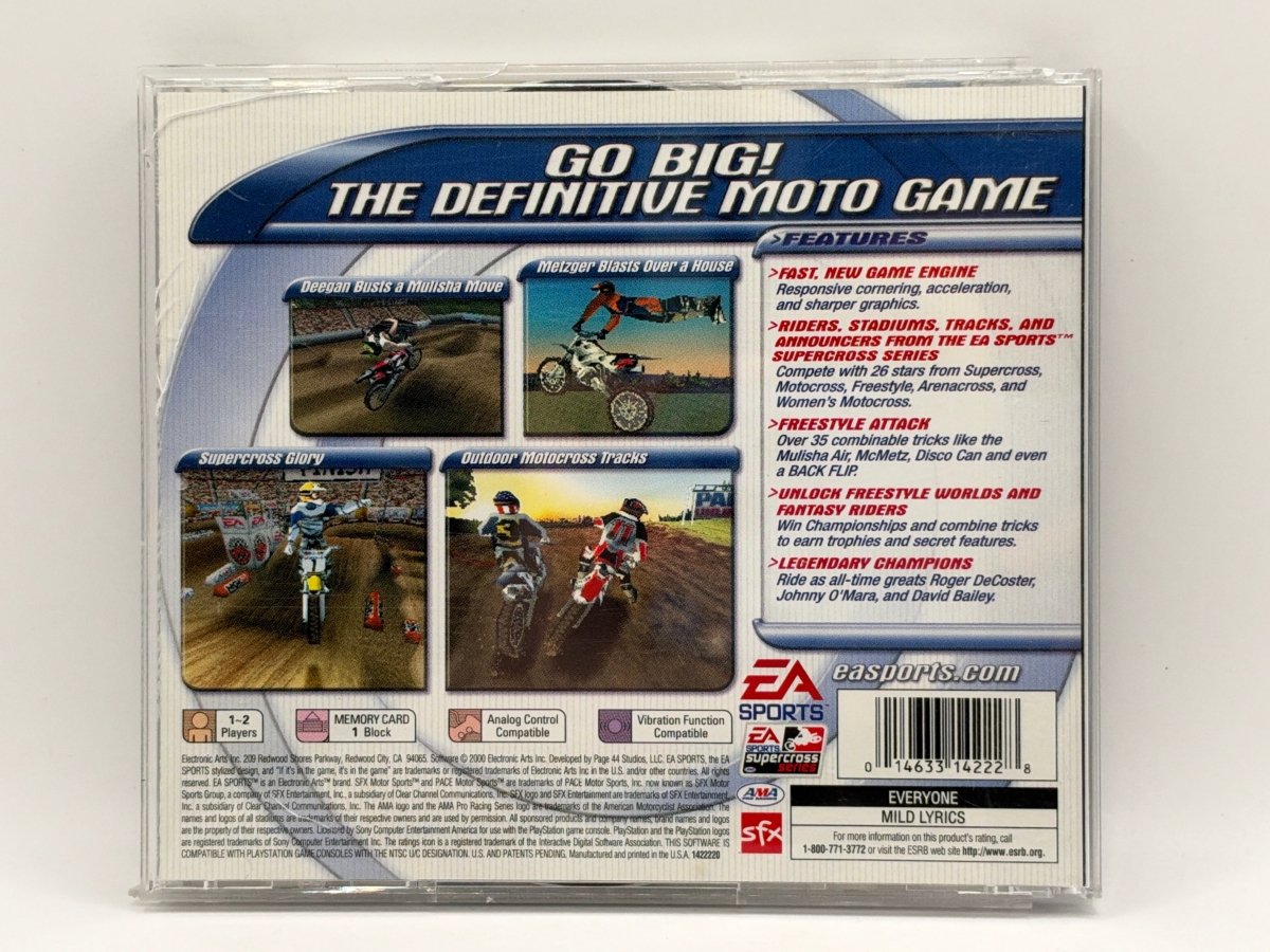 Supercross CL02 (CIB) Playstation One