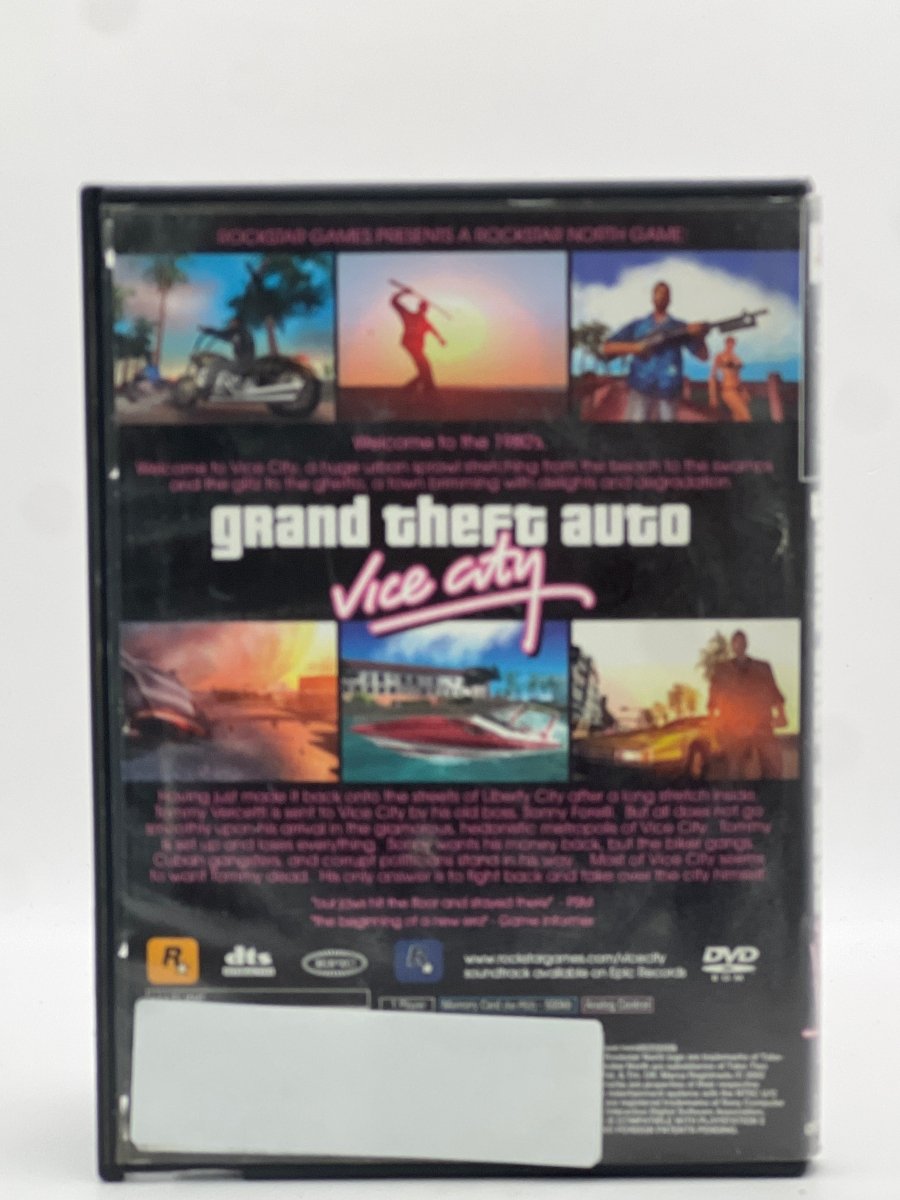 Grand Theft Auto Vice City CL01 (Missing Manual) PlayStation 2