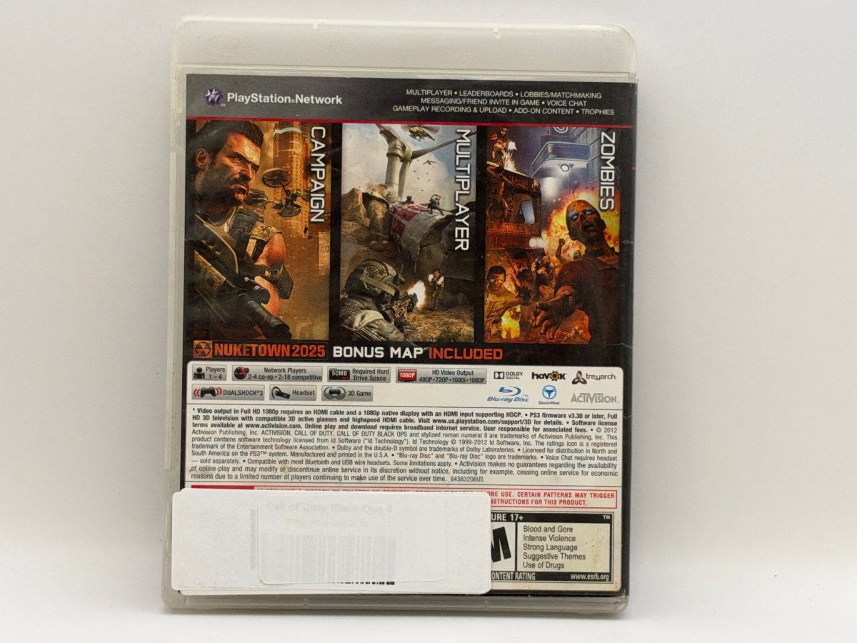Call of Duty Black Ops II CL06 (CIB) Playstation 3
