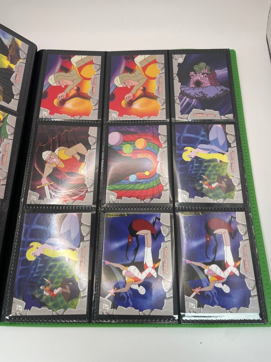 Fleer 1983 & 2024 Cardsmith Dragon's Lair Scratch Off Cards & Stickers Lot