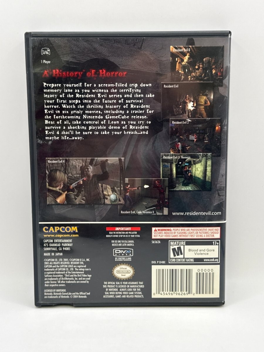 Resident Evil 4 Preview Disc CL01 (CIB) Nintendo GameCube