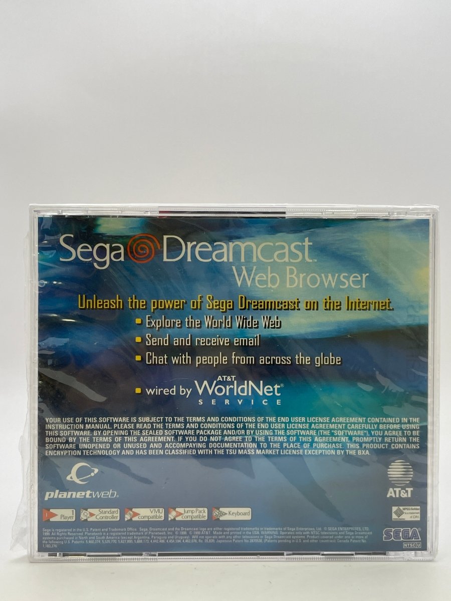 Web Browser CL01 (NEW) Sega Dreamcast