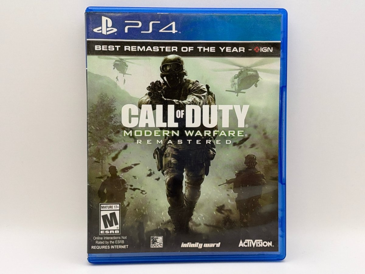 Call of Duty: Modern Warfare Remastered CL01 (CIB) PlayStation 4