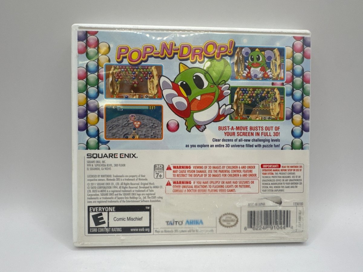 Bust-a-Move Universe CL01 (CIB) Nintendo 3DS