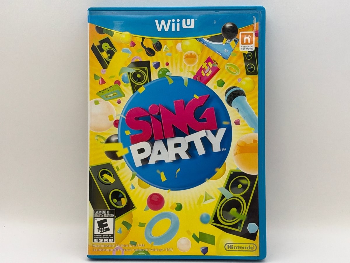 Sing Party CL02 (CIB) Nintendo Wii U