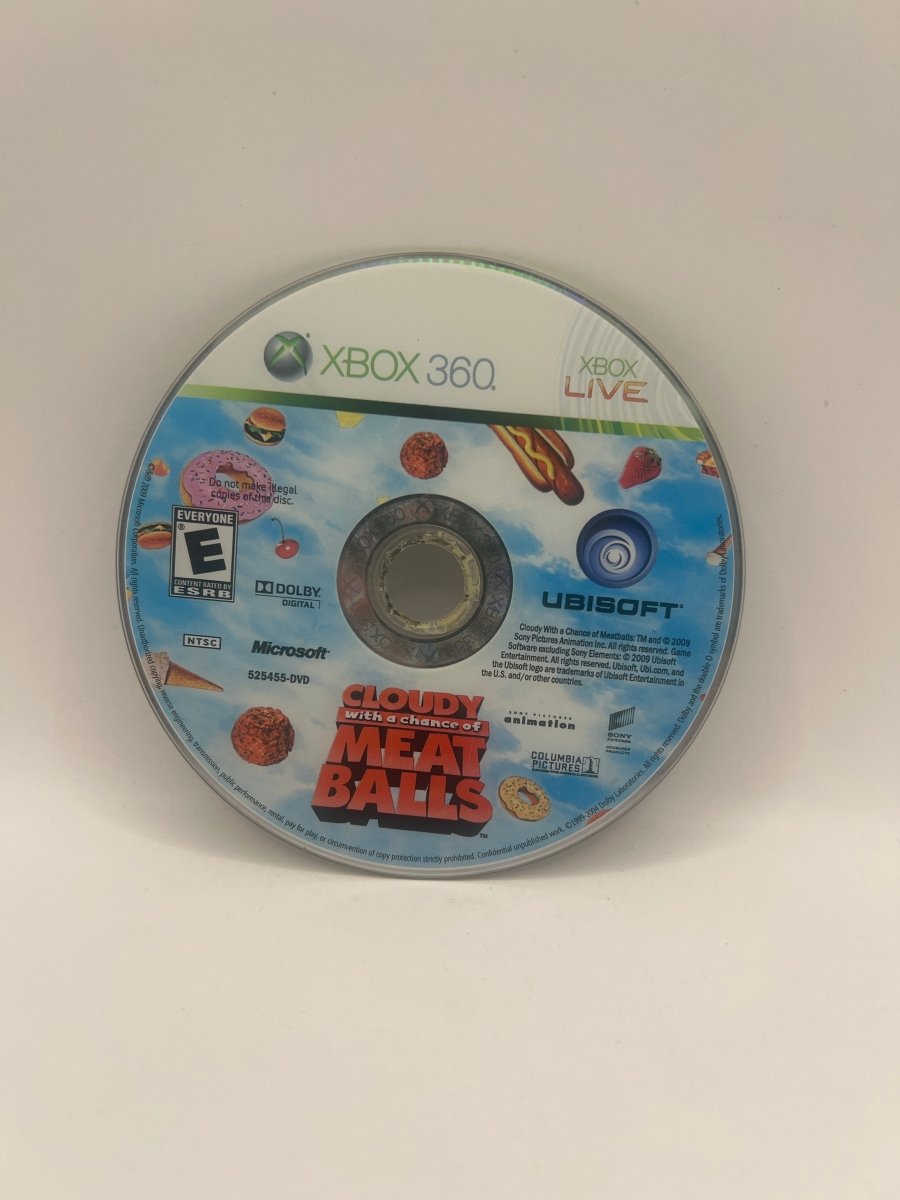 Cloudy with a Chance of Meatballs CL01 (Disc Only) Xbox 360