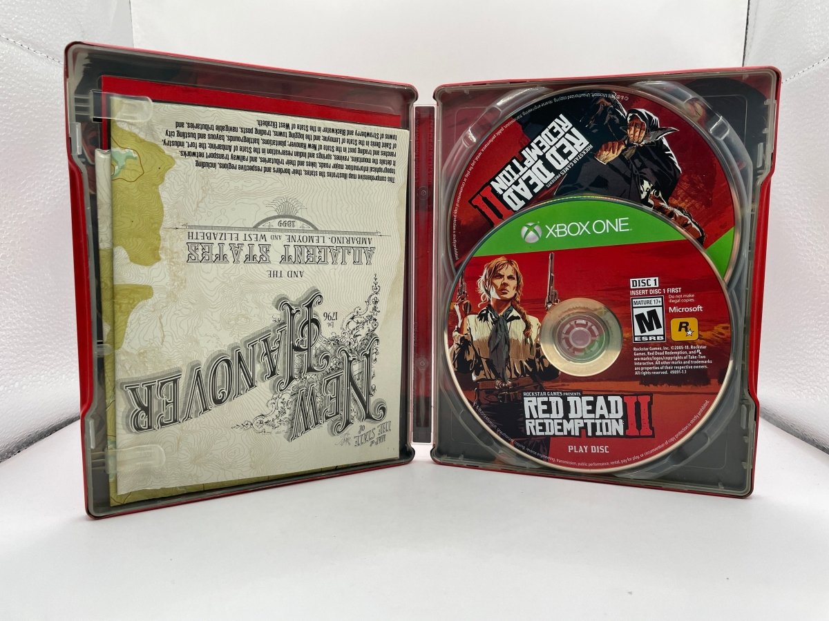 Red Dead Redemption 2 [Steelbook Edition] CL01 (CIB) Xbox One
