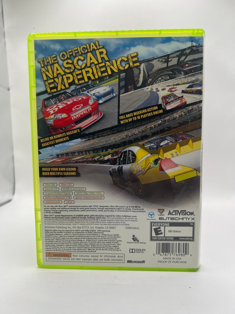 NASCAR The Game: Inside Line CL01 (CIB) Xbox 360