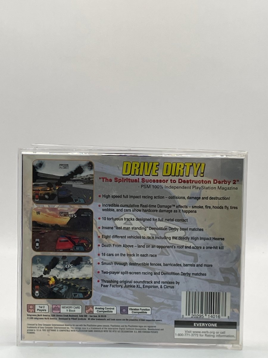 Demolition Racer CL01 (Missing Manual) Playstation One