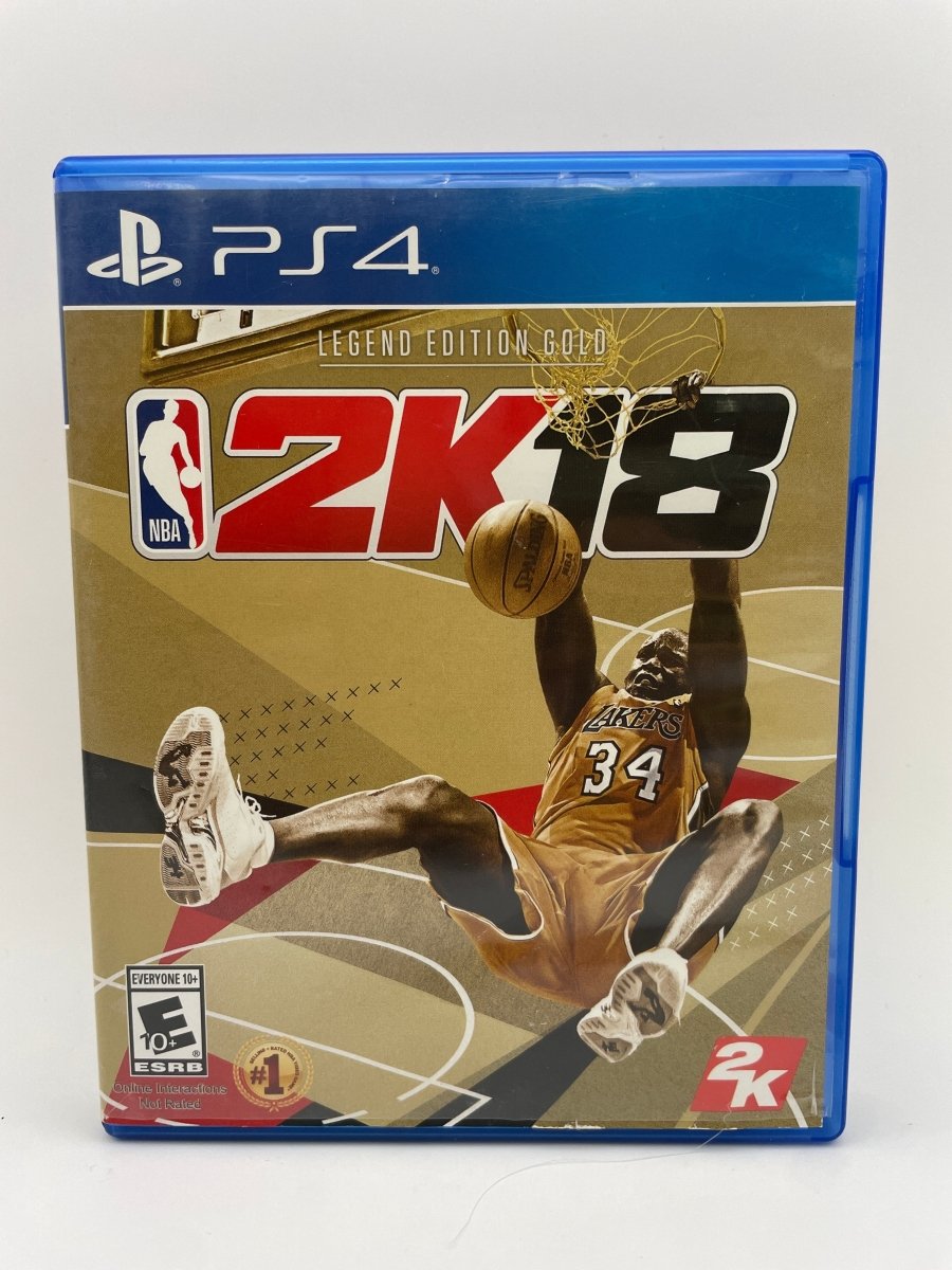 NBA 2K18 [Legend Edition Gold] CL01 (CIB) PlayStation 4