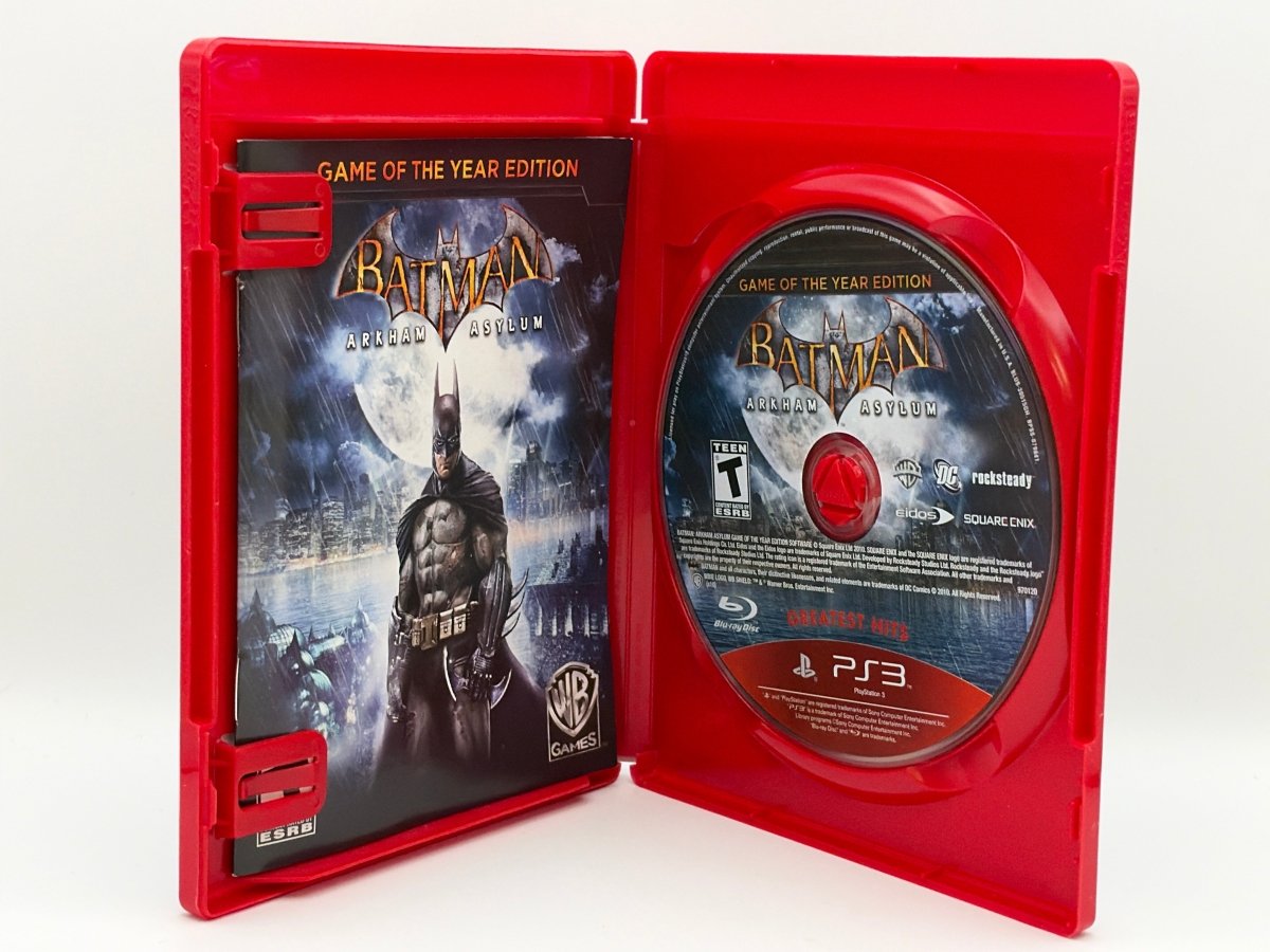 Batman: Arkham Asylum [Game of the Year Edition] CL01 (CIB) Playstation 3