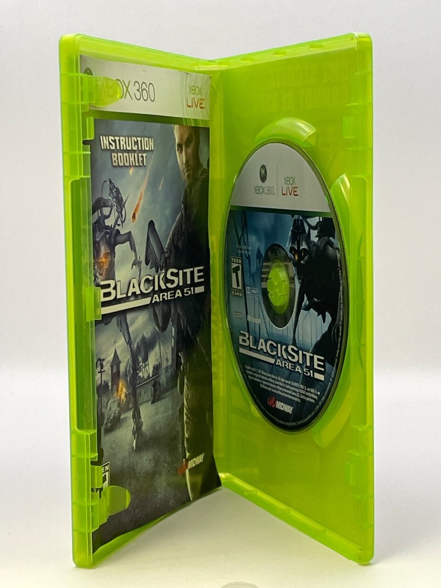 Blacksite Area 51 CL01 (CIB) Xbox 360