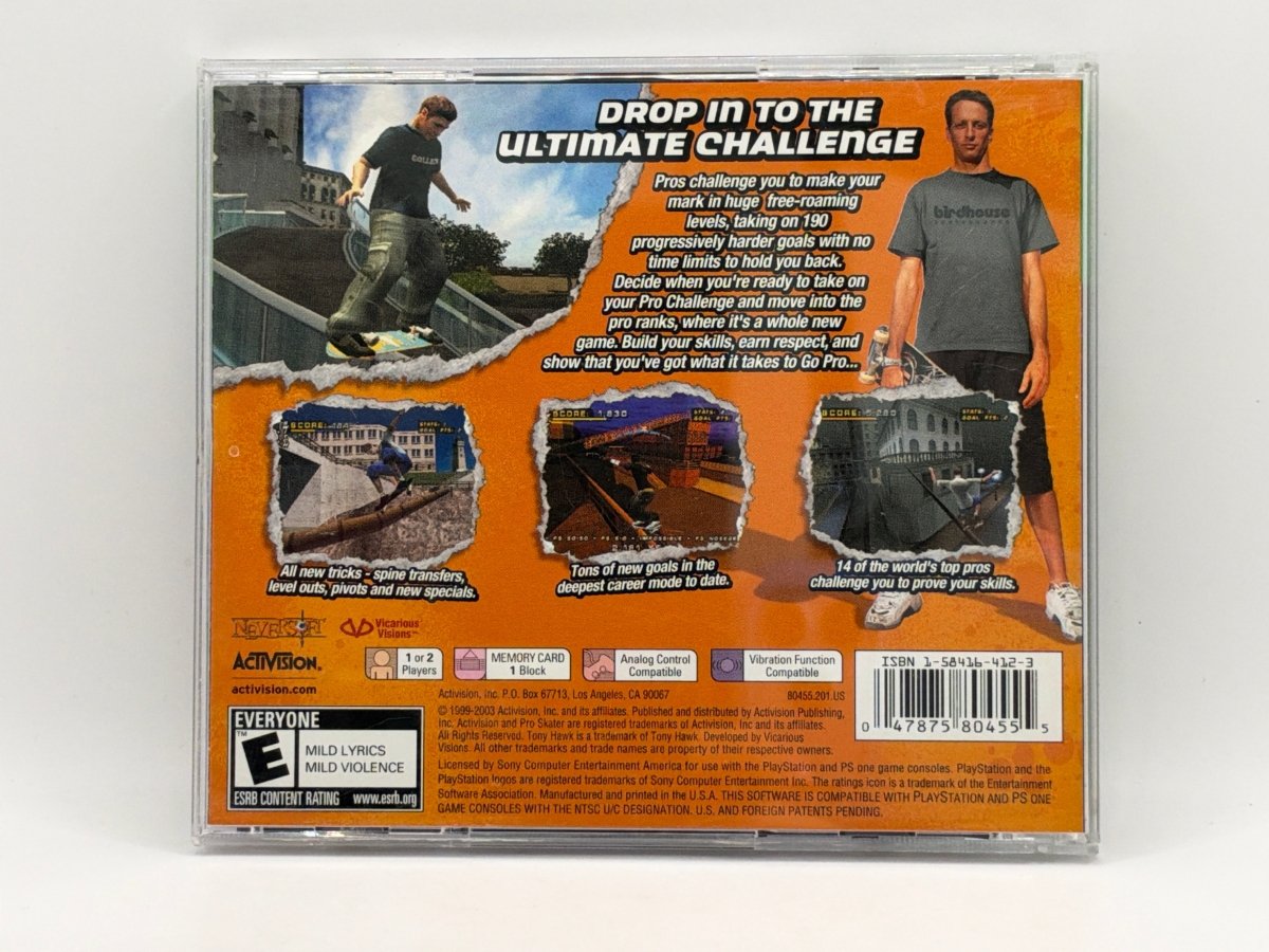Tony Hawk 4 [Greatest Hits] CL01 (CIB) Playstation One