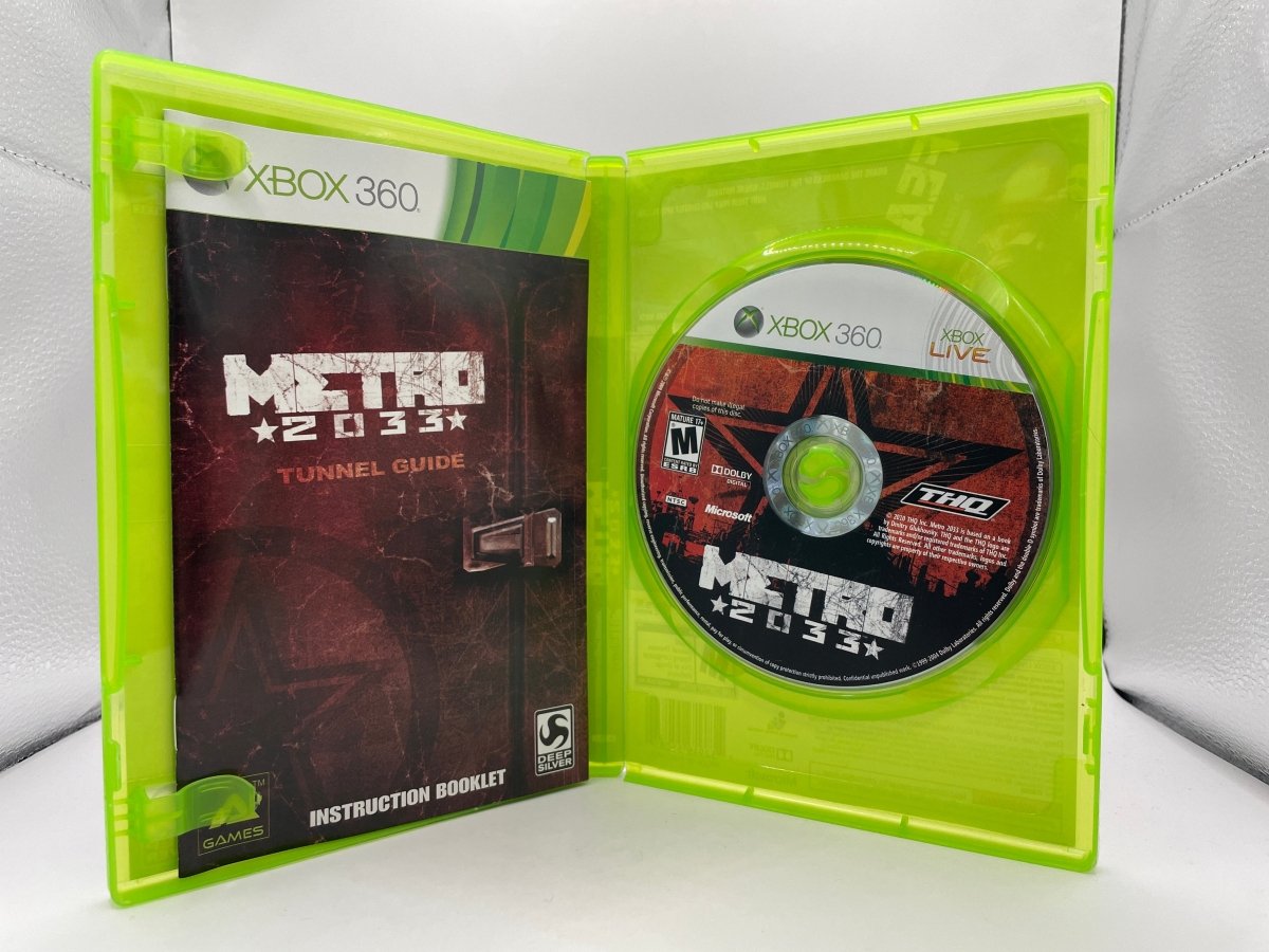 Metro 2033 CL01 (CIB) Xbox 360