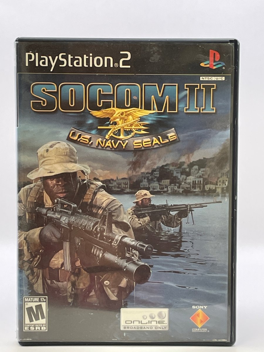 SOCOM II US Navy Seals CL01 (CIB) PlayStation 2