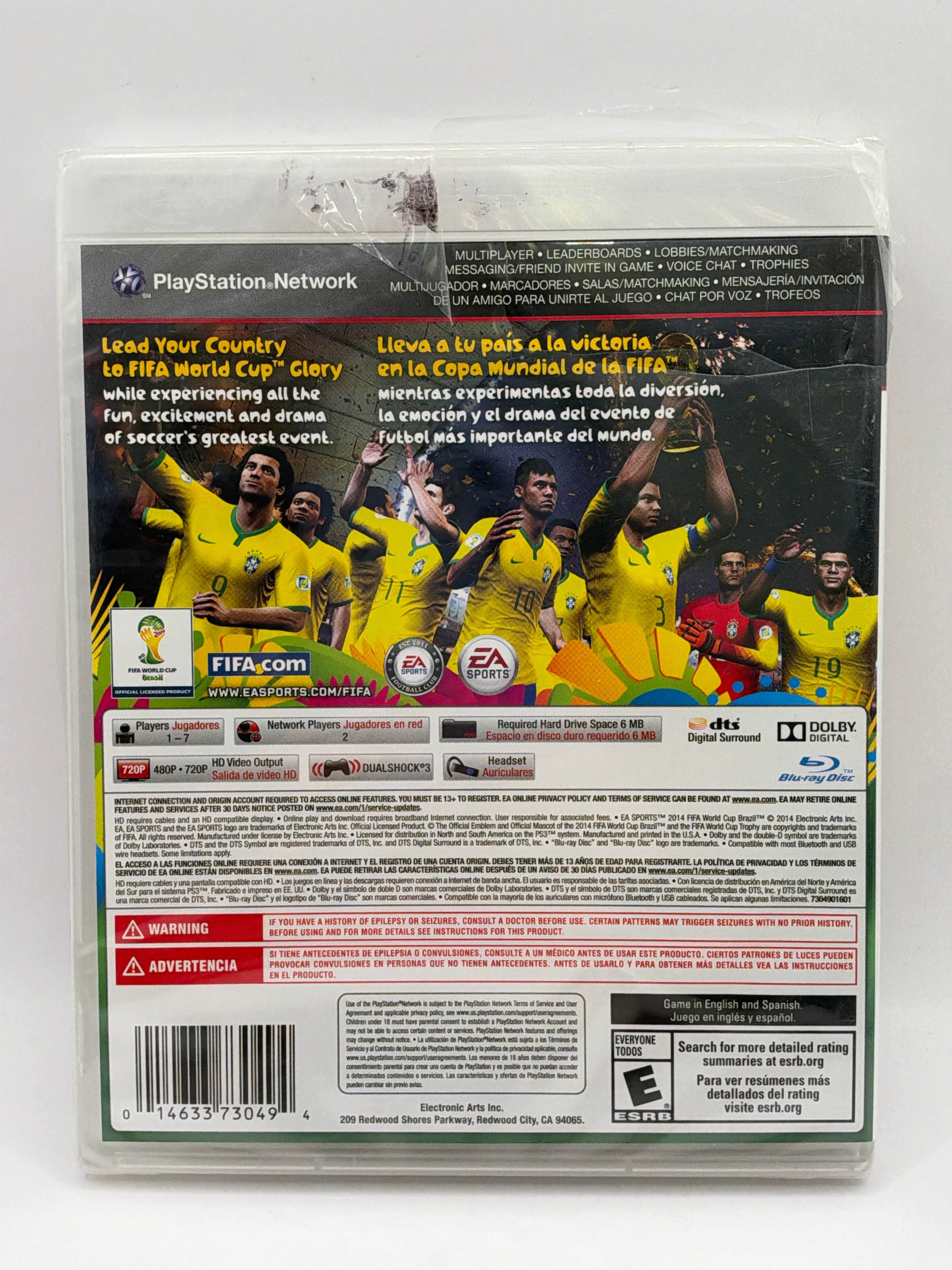 2014 FIFA World Cup Brazil CL02 (NEW) PlayStation 3