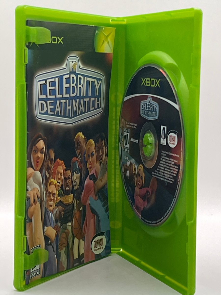 MTV Celebrity Deathmatch  CL01 (CIB) Original Xbox
