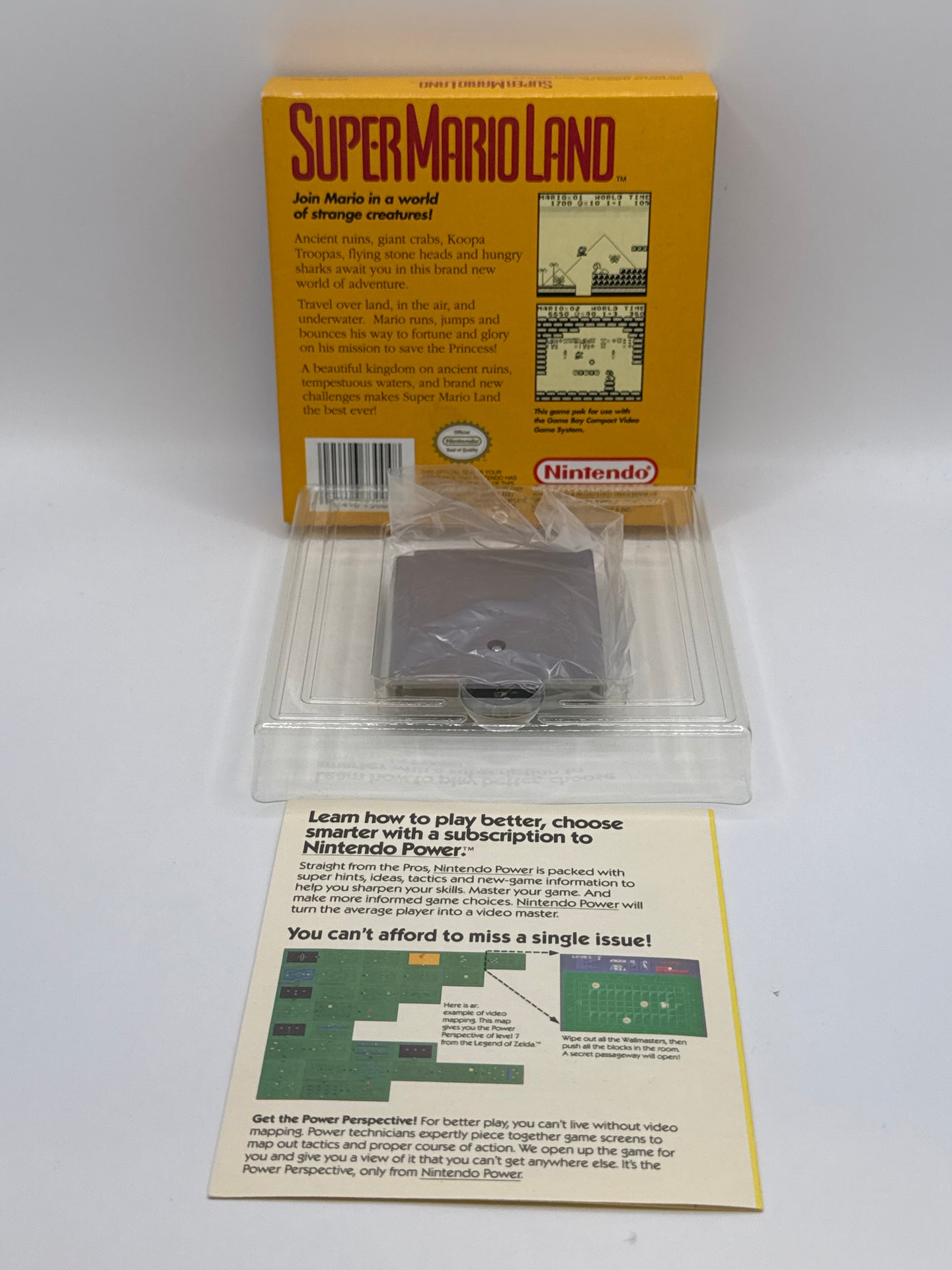 Super Mario Land CL01 (Missing Manual) Game Boy