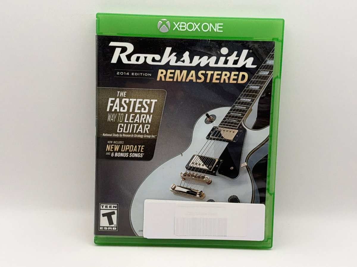 Rocksmith 2014 Edition Remastered [Game Only] CL01 (CIB) Xbox One