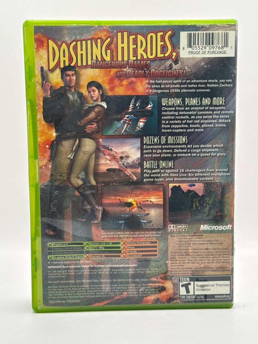Crimson Skies CL02 (CIB) Original Xbox