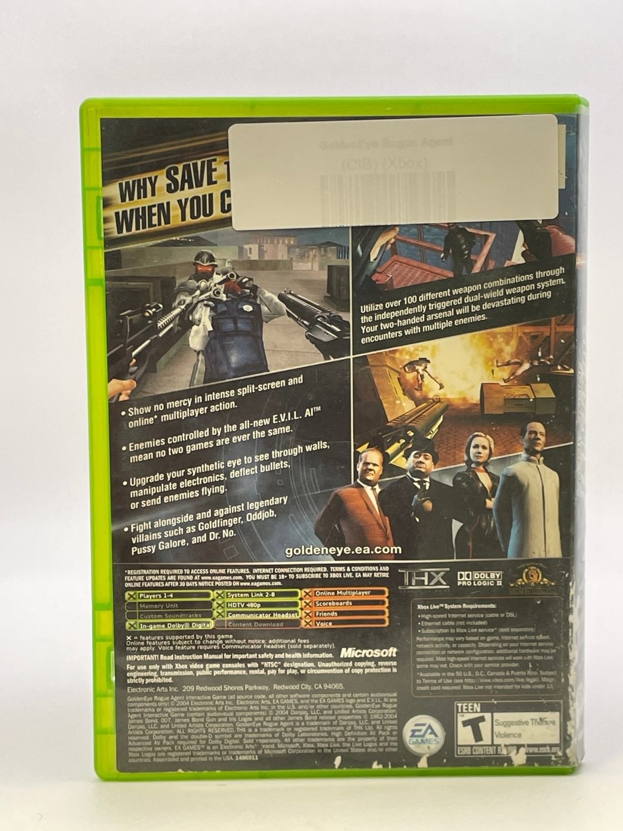 GoldenEye Rogue Agent CL02 (CIB) Original Xbox
