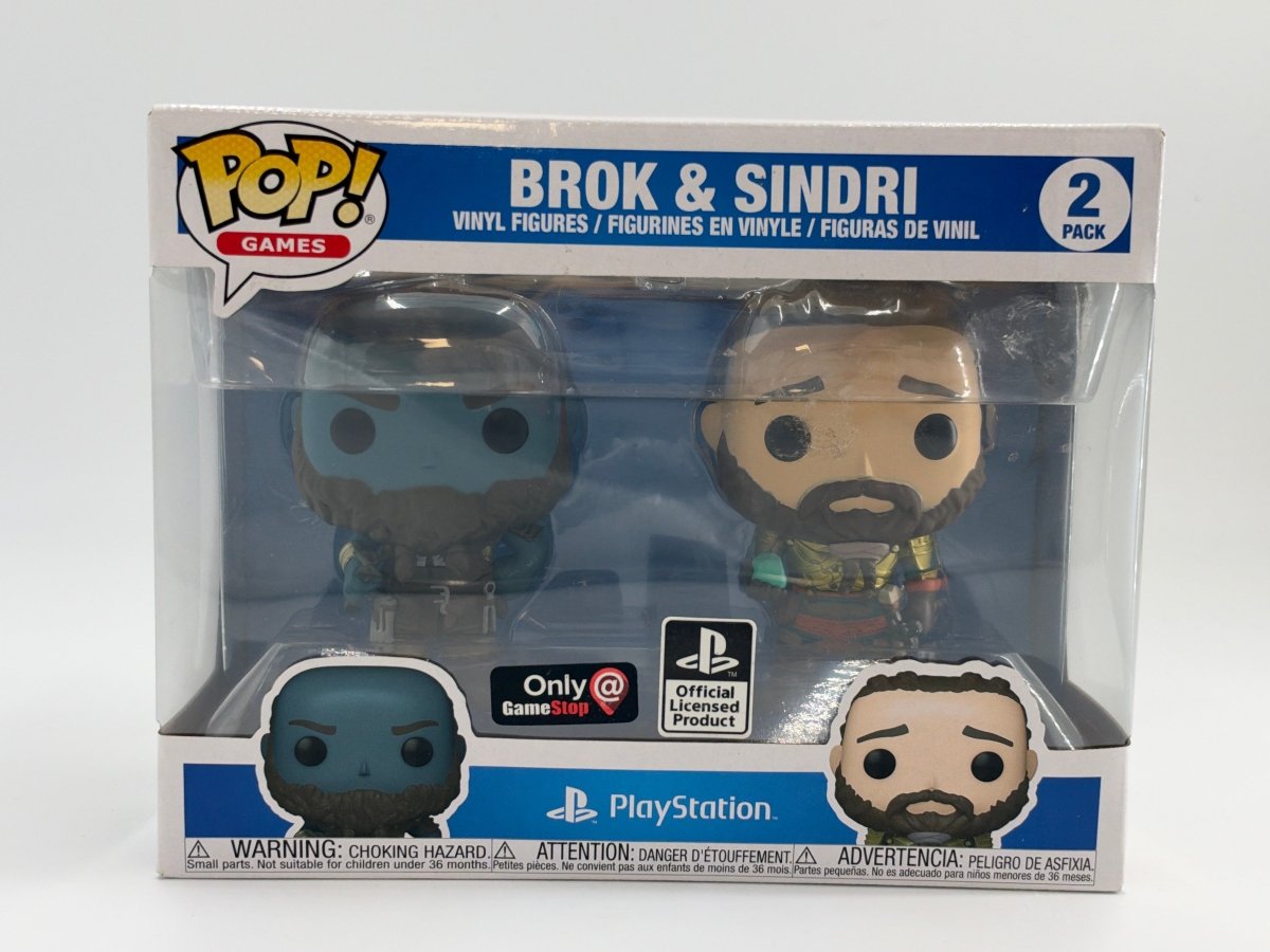 PlayStation: Brok & Sindri - GameStop Exclusive Funko Pop