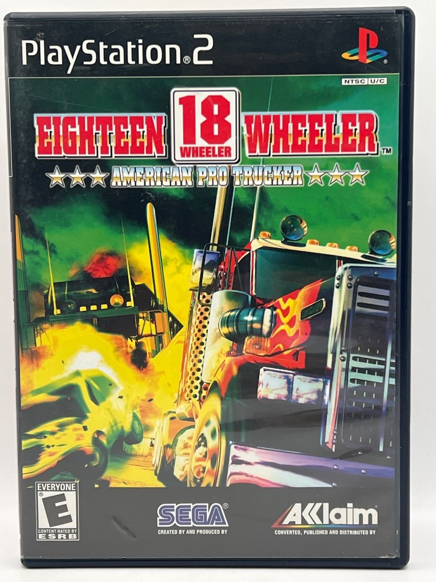 18 Wheeler American Pro Trucker CL01 (CIB) PlayStation 2