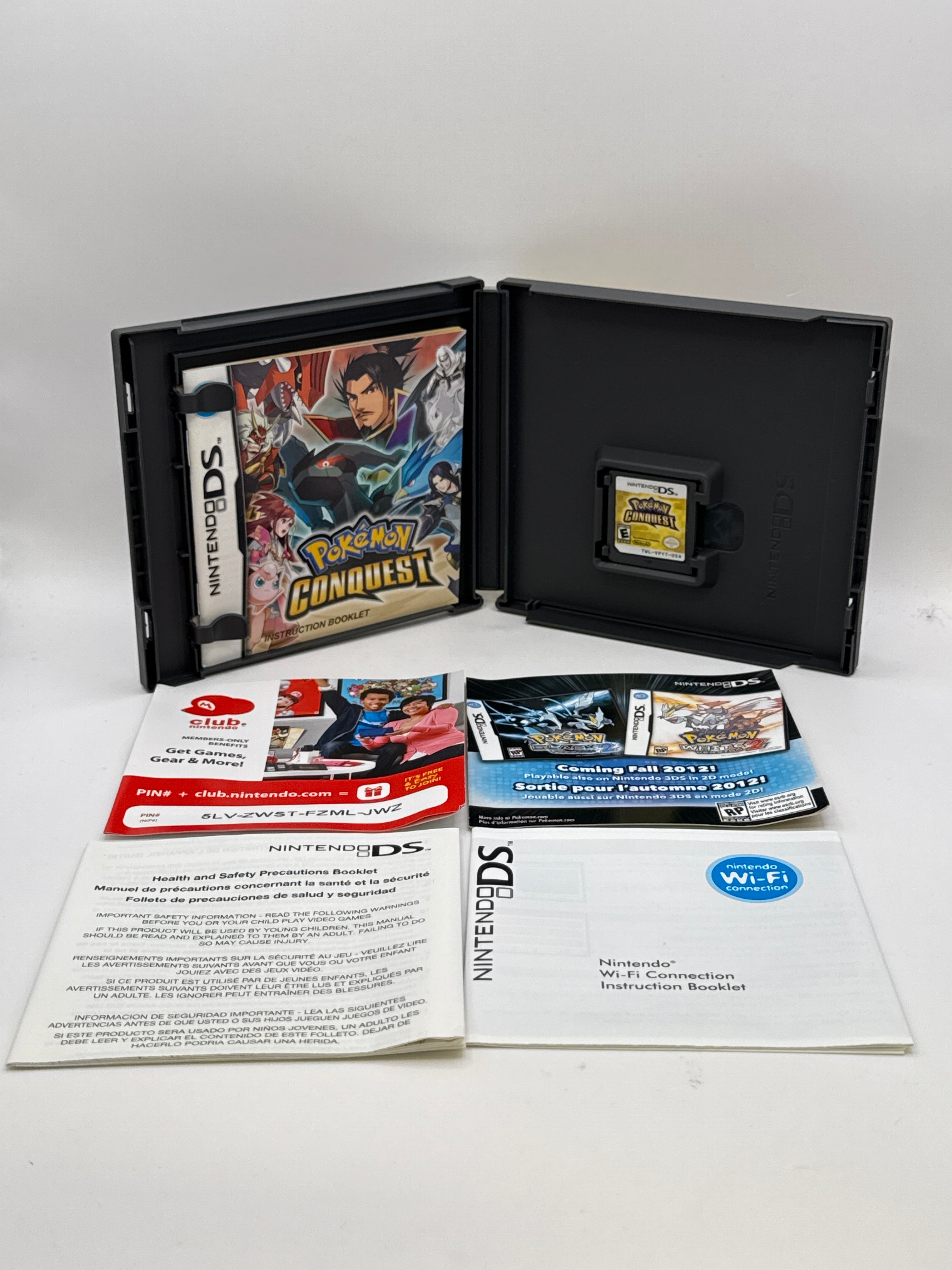 Pokemon Conquest CL01 (CIB) Nintendo DS