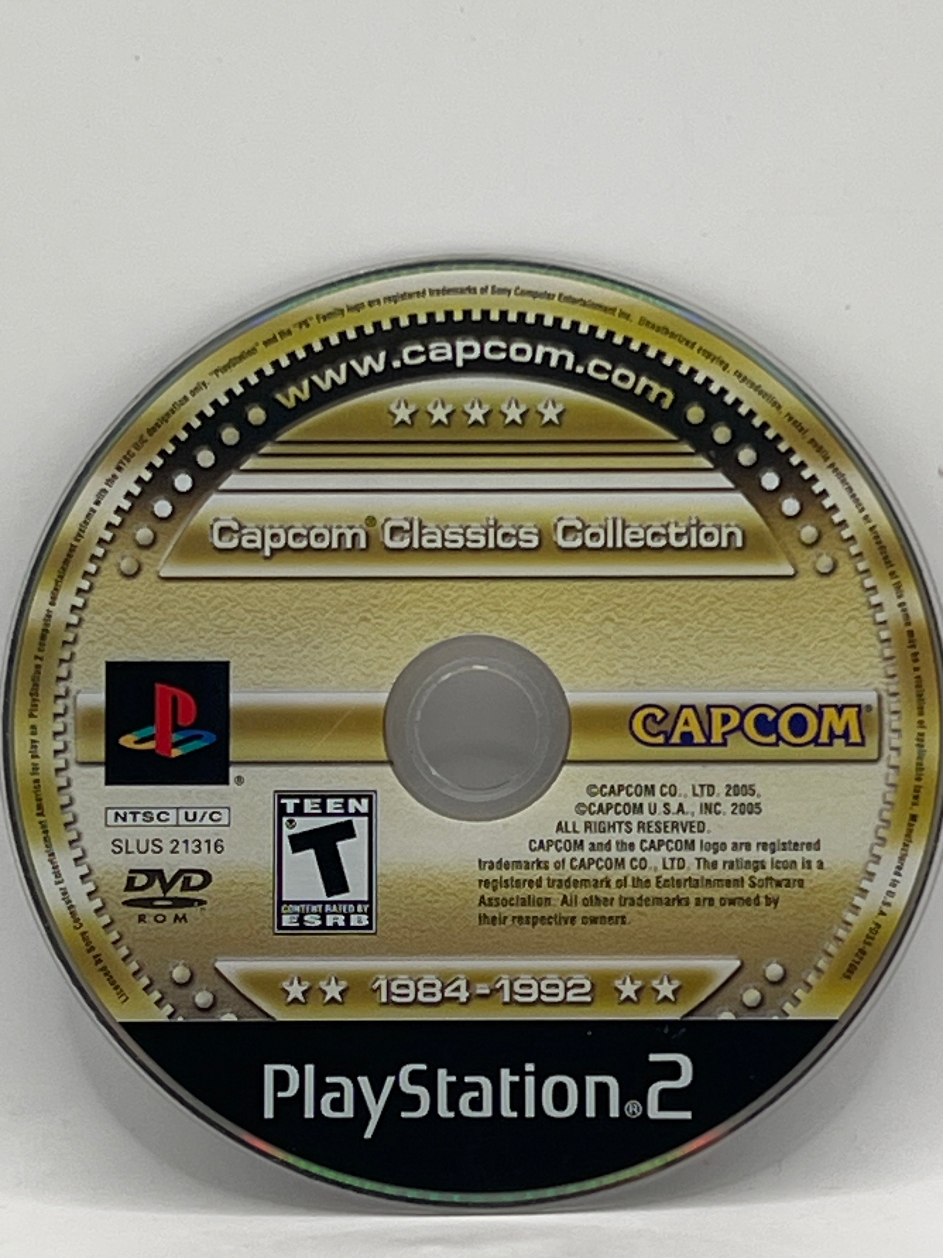 Capcom Classics Collection CL01 (Disc Only) PlayStation 2