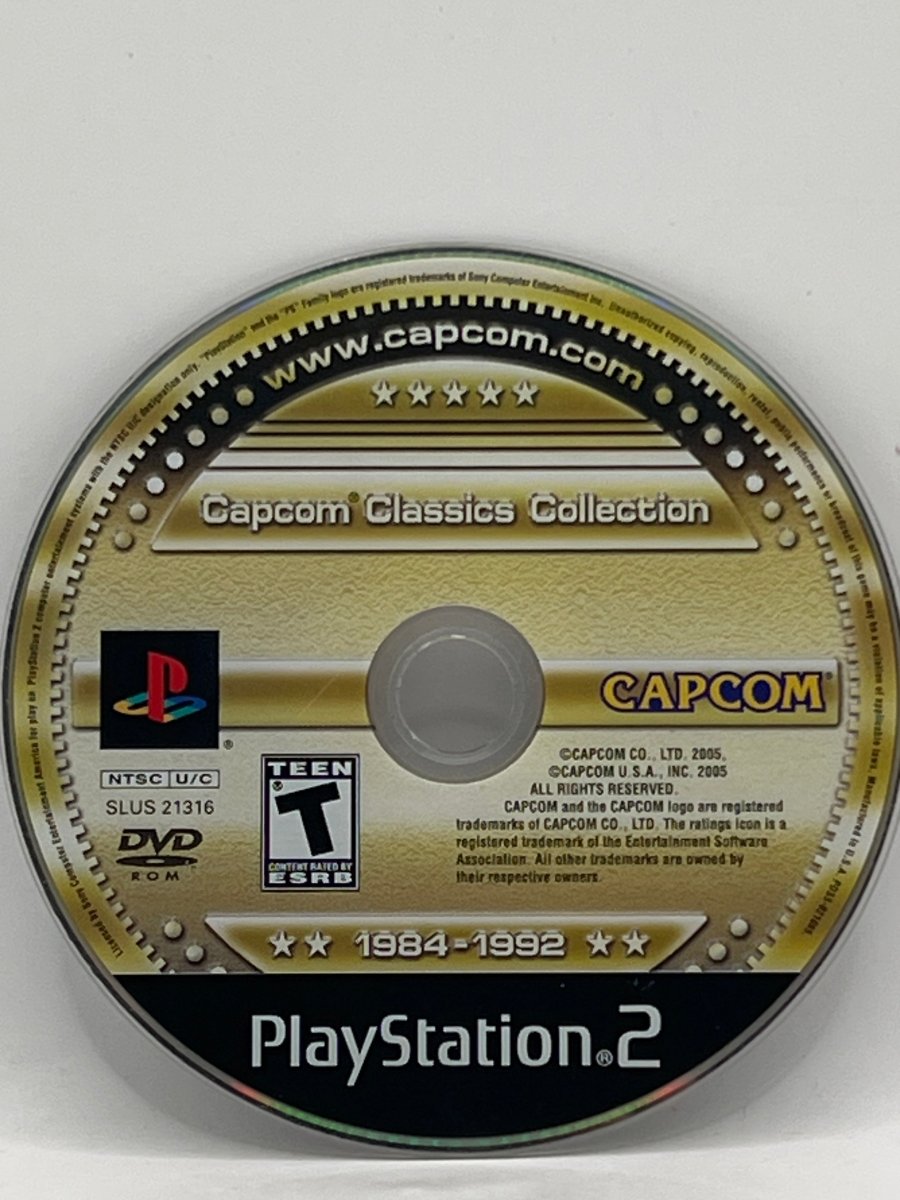 Capcom Classics Collection CL01 (Disc Only) PlayStation 2