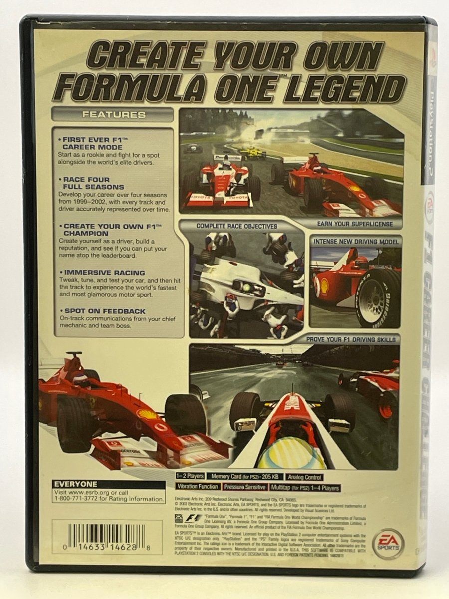 F1 Career Challenge CL01 (CIB) PlayStation 2
