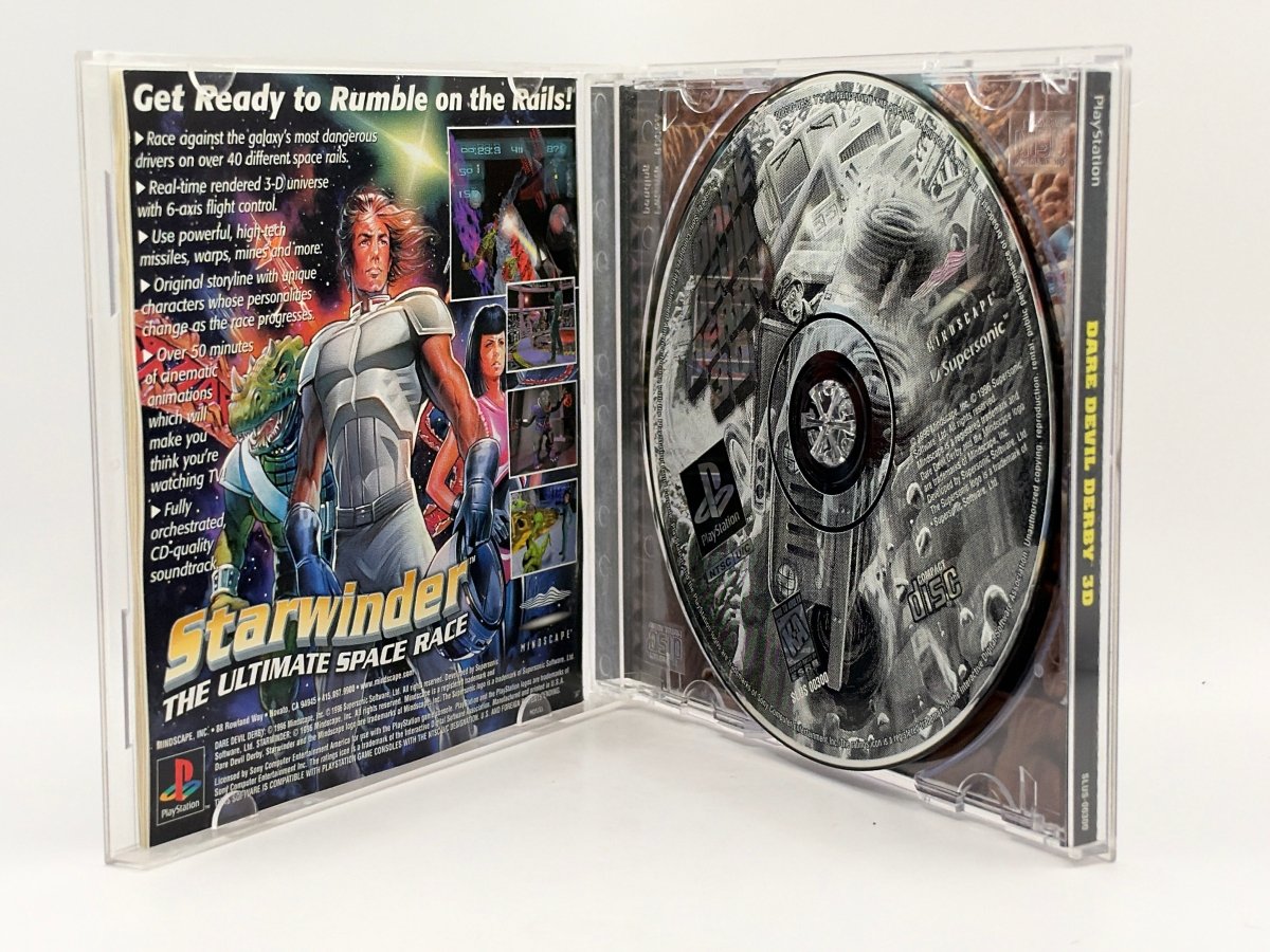 Dare Devil Derby 3D CL01 (CIB) Playstation One