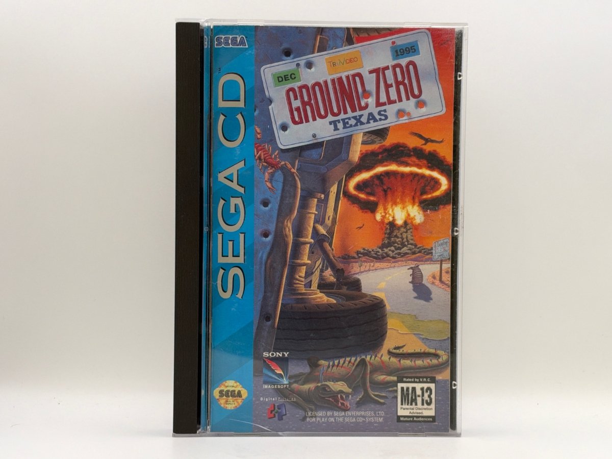 Ground Zero Texas CL01 (CIB) Sega CD