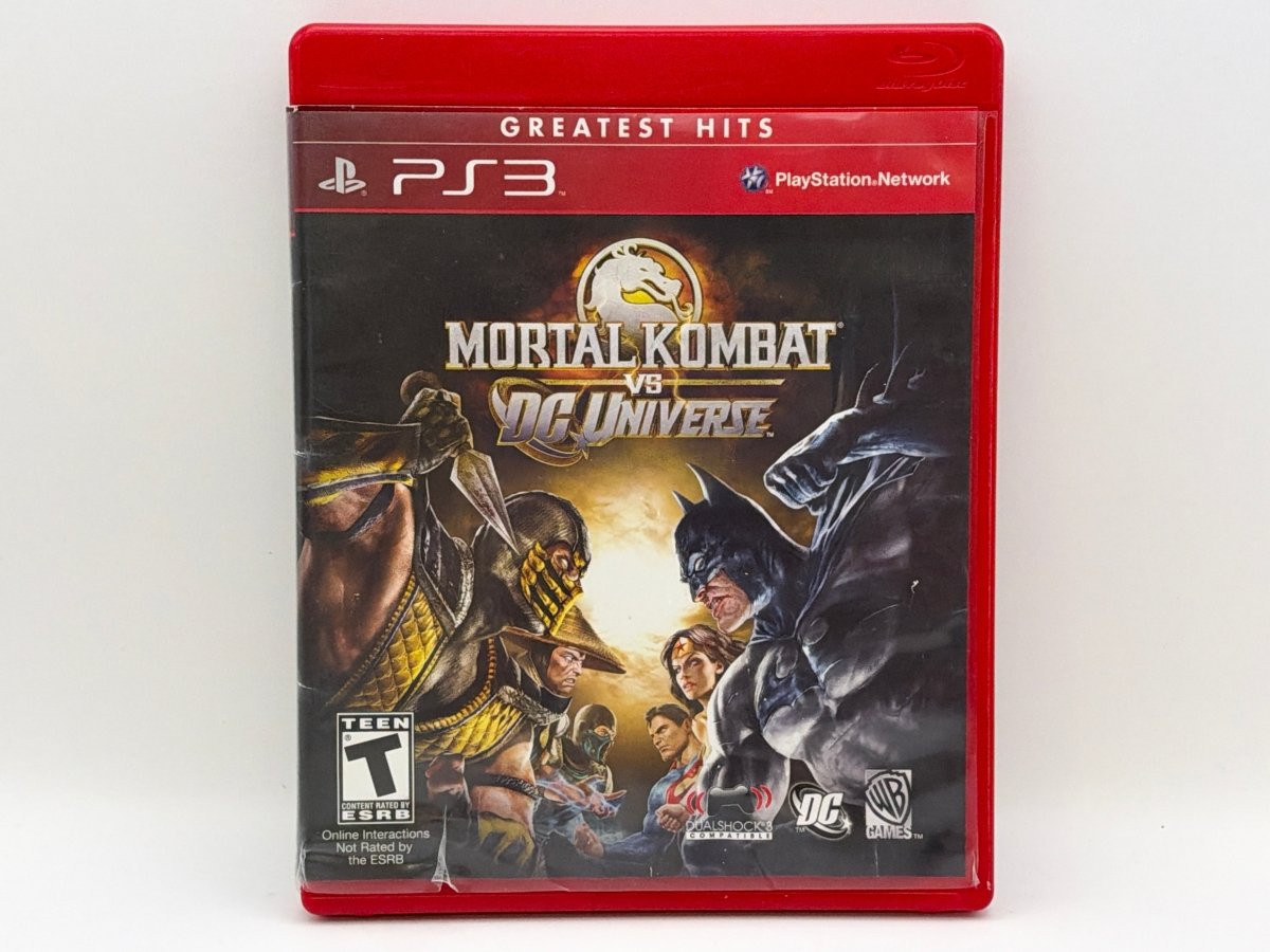 Mortal Kombat vs. DC Universe [Greatest Hits] CL01 (CIB) Playstation 3
