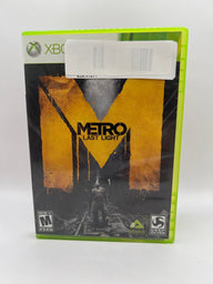 Metro: Last Light CL02 (CIB) Xbox 360