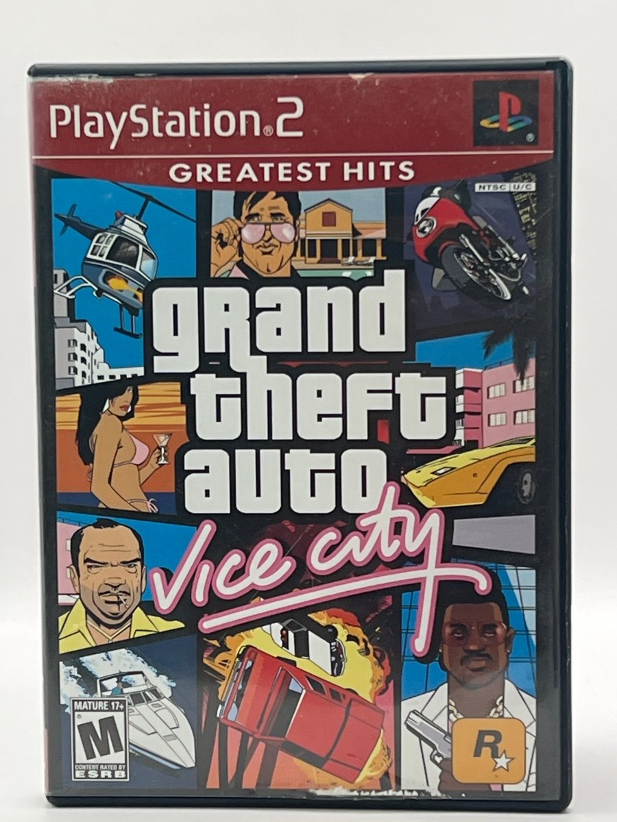 Grand Theft Auto Vice City [Greatest Hits] CL01 (CIB) PlayStation 2