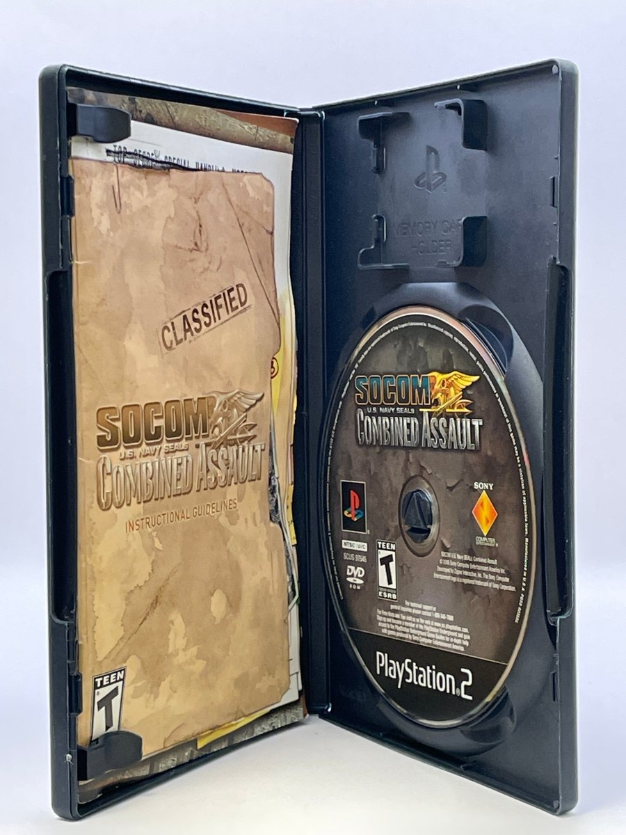SOCOM US Navy Seals Combined Assault CL03 (CIB) PlayStation 2