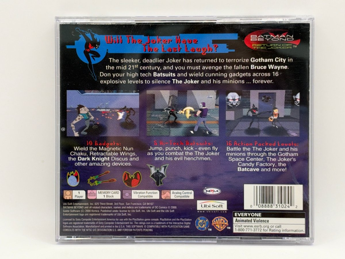Batman Beyond CL01 (CIB) Playstation One