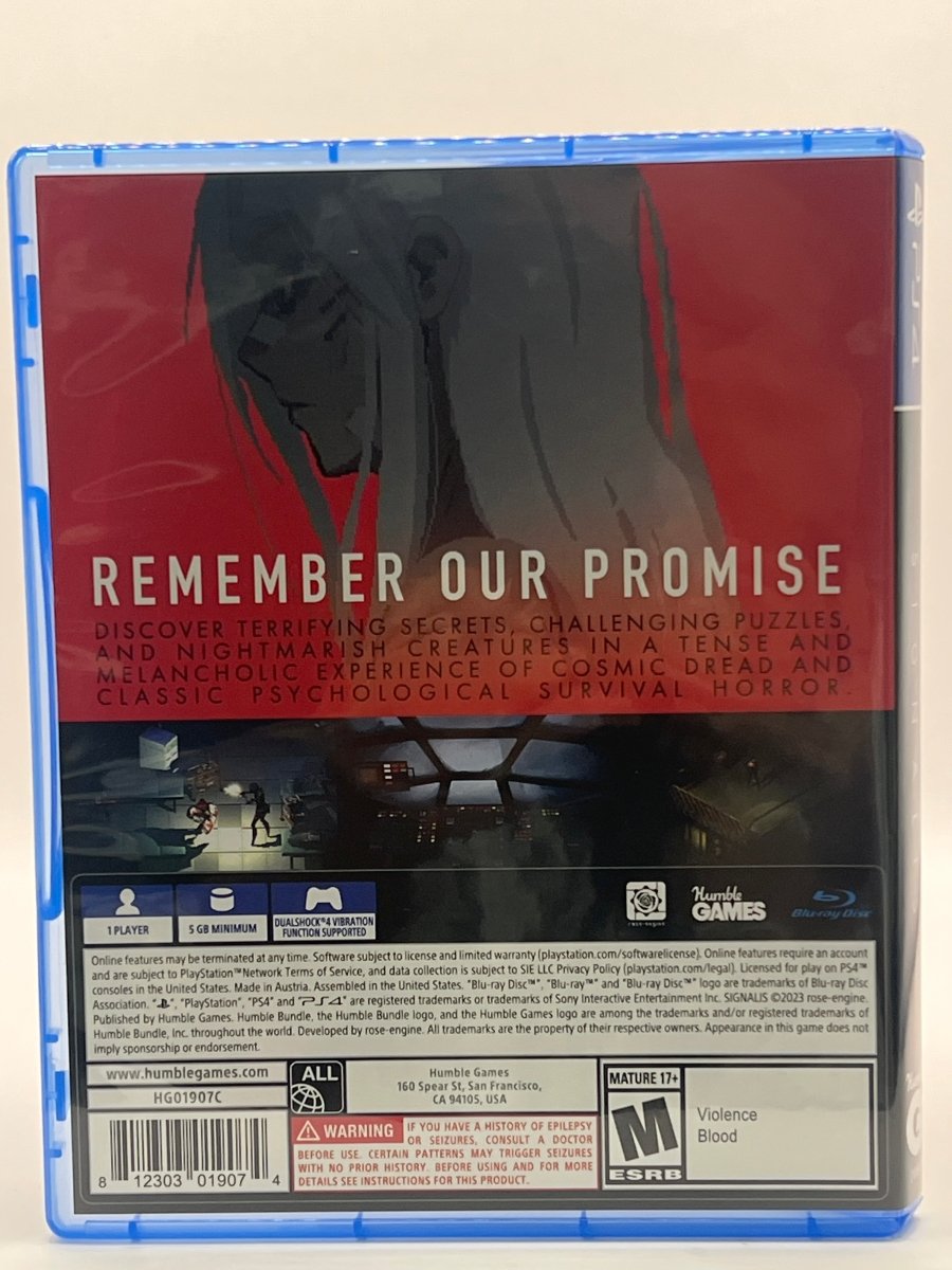Signalis CL01 (CIB) PlayStation 4