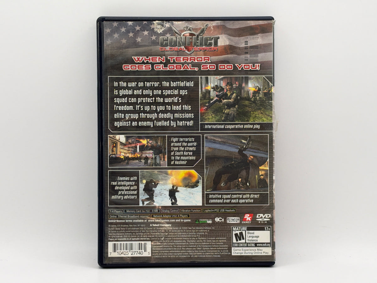 Conflict Global Terror CL01 (Missing Manual) PlayStation 2