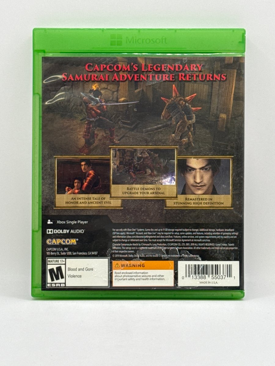 Onimusha Warlords CL01 (CIB) Xbox One