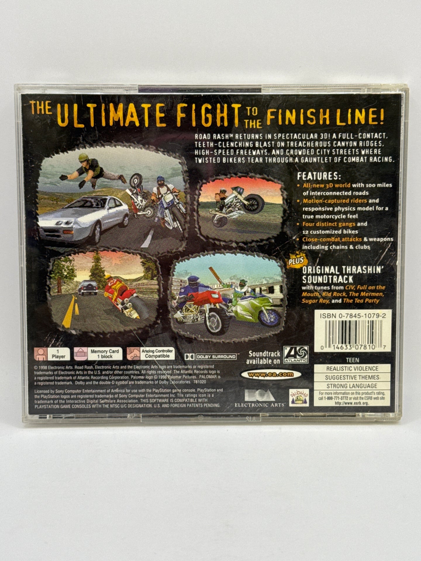 Road Rash 3D CL01 (CIB) PlayStation One