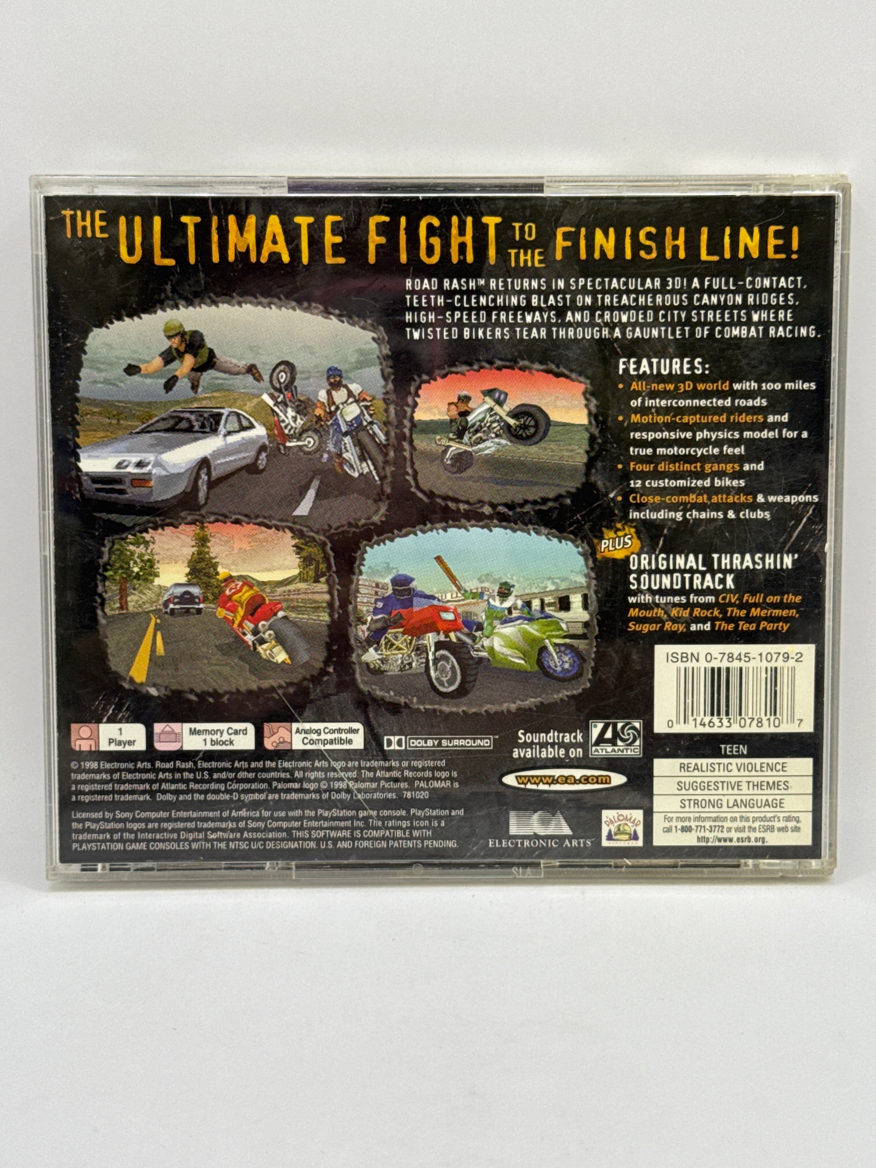 Road Rash 3D CL01 (CIB) PlayStation One
