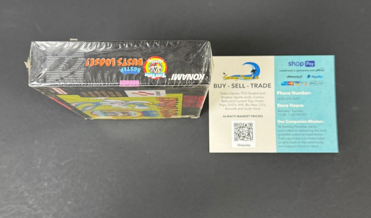 Tiny Toon Adventures Buster Busts Loose Super Nintendo CL 01