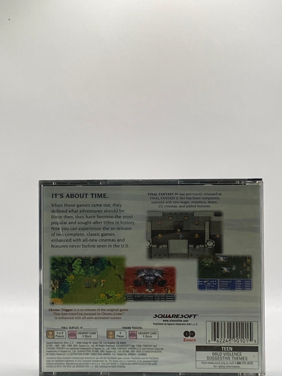 Final Fantasy Chronicles CL01 (Missing Manual) Playstation One
