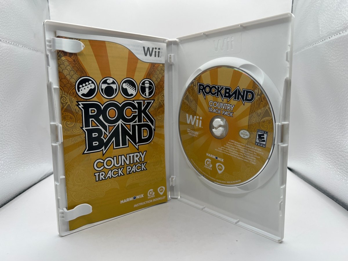 Rock Band Country Track Pack CL01 (CIB) Nintendo Wii