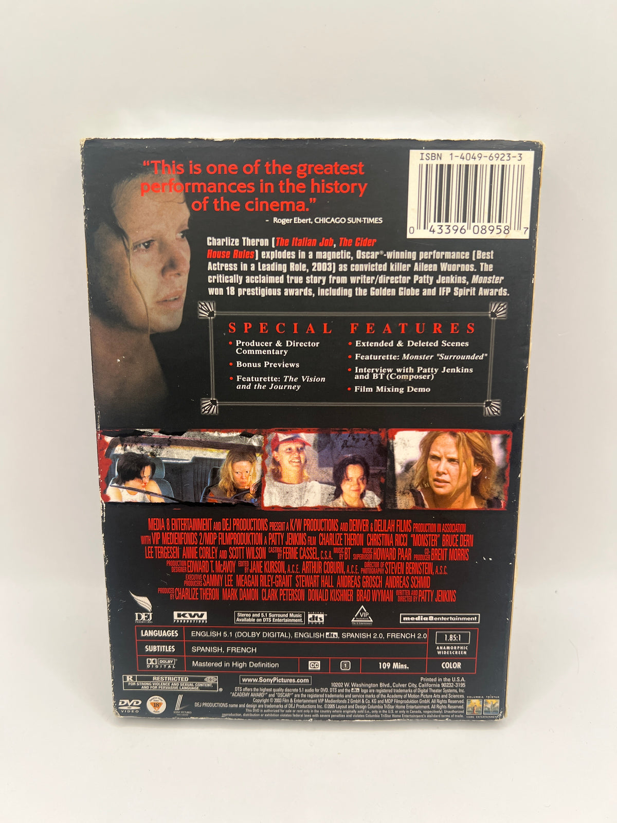 Monster: Special Edition (2005) NEW DVD